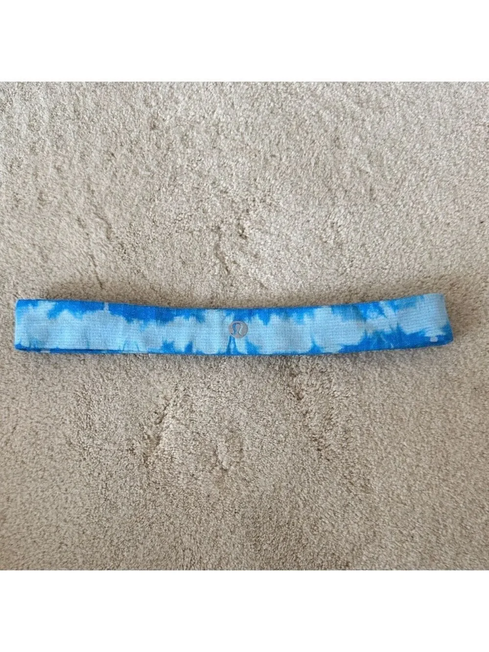 lululemon athletica Sky Blue Tie-Dye Headband